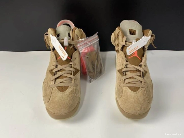 6 Khaki Air Jordan DH0690-200 Travis British Scott Retro 0707